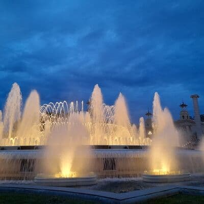 मोंटजुइक का जादुई फव्वारा