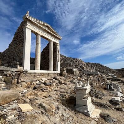 Archäologische Stätte von Delos