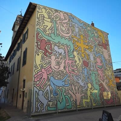 Tuttomondo - Mural de Keith Haring