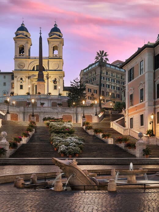 Escalinata de la Plaza de Espana
