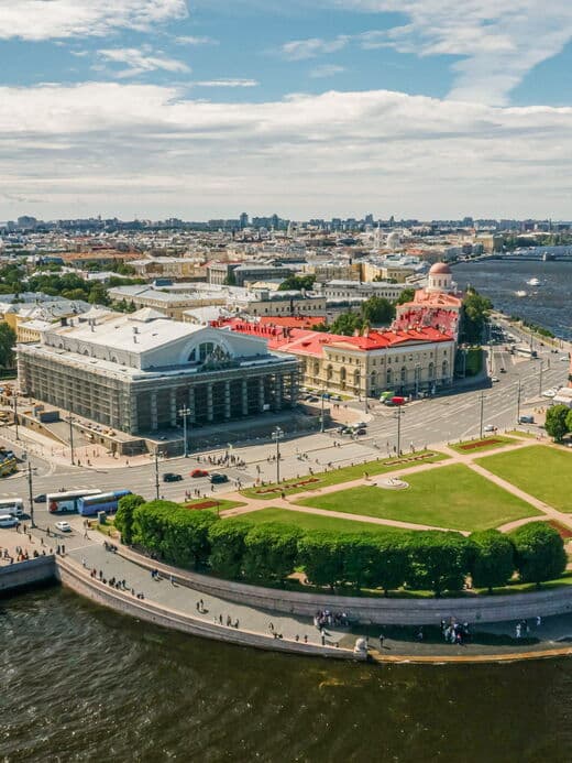 Strelka da Ilha Vasilievsky