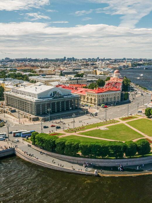 Strelka da Ilha Vasilievsky