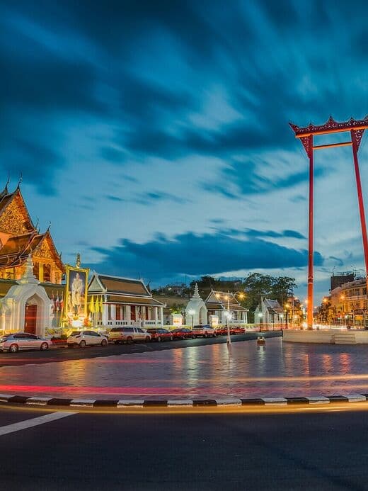 Wat Suthat y el Columpio Gigante