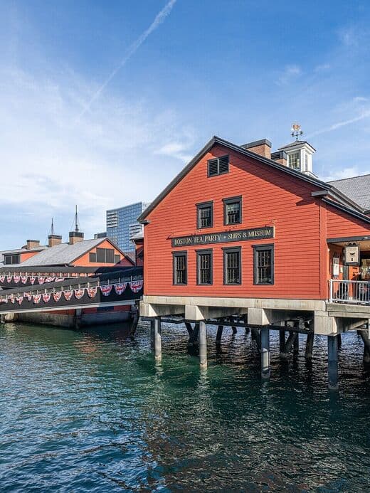 Museo y Barcos del Boston Tea Party